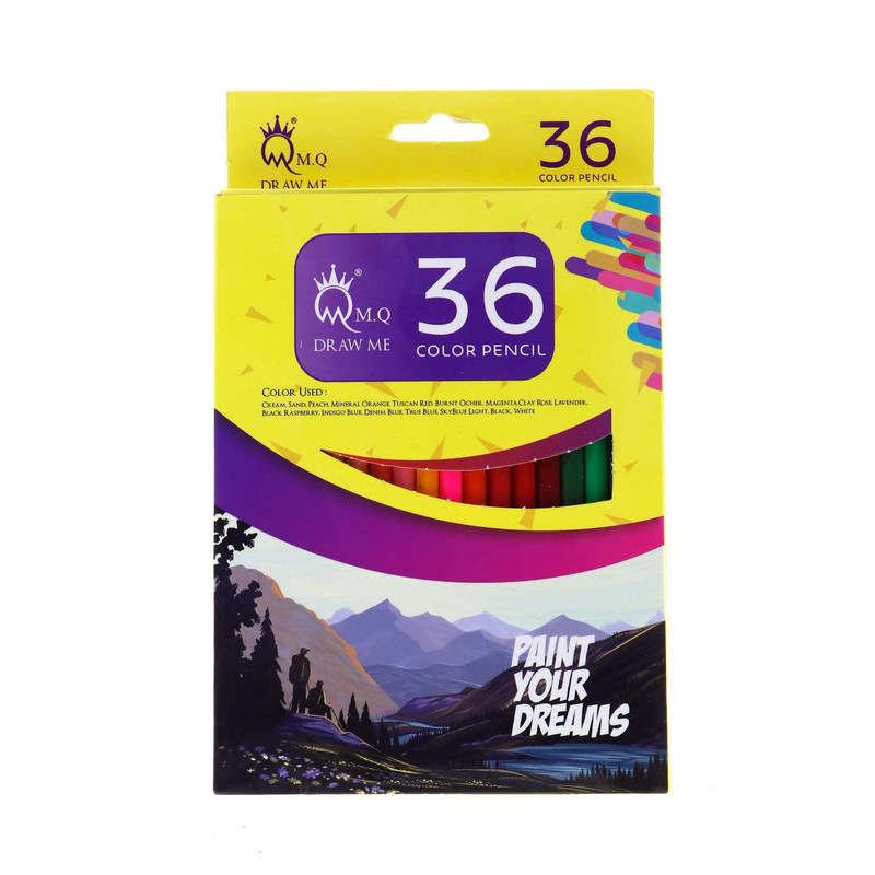 مداد رنگی 36 رنگ ام کیو مدل MQ-036G